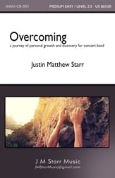 Overcoming Concert Band sheet music cover